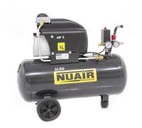 Nuair FC 2 50 - Compresor de aire eléctrico monofásico - Motor 2 HP - 50 L