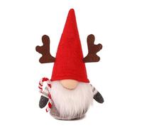Nucelit Accesorios de decoración de Navidad, muñeca sin rostro, pequeña decoración de enano de Navidad para festivales, fiestas, estanterías, mesa de comedor, muñeca