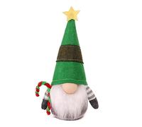 Nucelit Accesorios de decoración de Navidad, muñeca sin rostro, pequeña decoración de enano de Navidad para festivales, fiestas, estanterías, mesa de comedor, muñeca