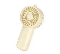 Nucelit Ventilador de mano de 1 velocidad que requiere 2 celdas estándar LR03, perfecto para estudiantes, turistas y ventilador que funciona con pilas en el hogar