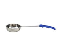 Nuestra cuchara medidora de metal multiusos con mango de goma antideslizante, adecuada para cocinar hornear y preparar alimentos, utensilios de grado restaurante