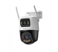 Nueva Cruiser Dual 2 3K (3 MP + 3 MP) Cámara Wi-Fi Exterior Doble Objetivo PTZ Videocámara Vigilancia Exterior, Detección Humana/Vehículos, IP66, Seguimiento Inteligente, Visión Nocturna