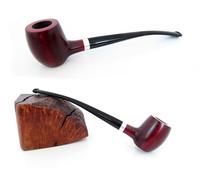 Nueva Pipa mini Lady Churchwarden, Pipa de Tabaco Diseñada para Fumadores de Pipa