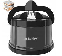 NUEVO Afilador de cuchillos Ruhhy 24785 compacto con ventosa para tijeras de ...