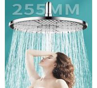 Nuevo cabezal de ducha tipo lluvia con Panel grande de 10 pulgadas, cabezal de ducha de alta presión, ahorro de agua, grifo de ducha de lluvia superior, accesorios de baño Top Spray-A