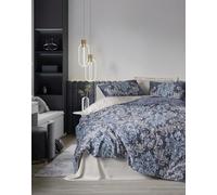 Nuit Des Rêves Luxurious Satin Single XXL Quilt Cover Set Beige, 155 x 220 cm, 100% satén de algodón, impresión reactiva, Lavable a máquina, sobre y Cierre de Botones, Doble