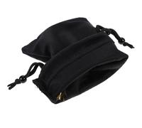 NULYLU Bolsa de Almacenamiento para Cartas del Tarot Diseño Ergonómico y Patrón Delicado en Terciopelo Negro y Plástico, Adecuado para Proteger Tu Baraja de Tarot