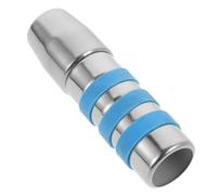 NULYLU Conector Roscado para Mango de Escoba Extremo Roscado, Adaptador de Acero Inoxidable y Plástico y 25mm, Resistente y Duradero