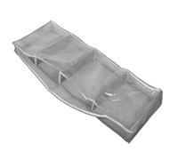 NULYLU Organizador Colgante Vertical para Muñecos de Peluche con 4 Niveles, Bolsillos Transparentes y Tejido No Tejido de Plástico, Adecuado para Dormitorio o Cama, Ahorro de Espacio