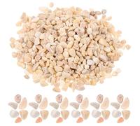 NULYLU Piedras para Manualidades, Roca Base Guijarros Auténticos Miniatura para Sandscape, 1 Bolsa 60 G