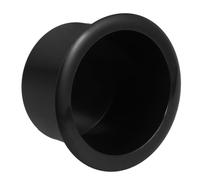 NULYLU Portavasos Soporte para Tazas para Sofá de Abs Negro Instalación Fácil y Diseño Moderno y Máquina de Té Adecuado para Espacios y Aventuras al Aire Libre