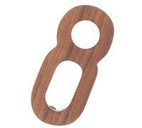 Número de Buzón de Madera 3d, Decoración para Puerta de Casa | Dirección Visible y Clara, Estilo Contemporáneo y Rústico, se Puede Pintar o Teñir