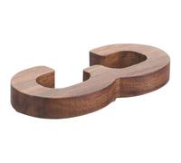 Número de Casa Magnético de Nogal Negro, Placa 3d Sólida | Madera, Diseño Contemporáneo y Rústico, Números Claros y Visibles, se Puede Pintar o Teñir