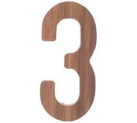 Números de Casa de Madera 3d Sólidos, Modernos y Visibles | Decoración Exterior para Propietarios, Instalación Fácil, se Puede Pintar o Teñir, Estilo Contemporáneo y Rústico