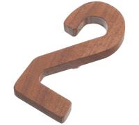 Números de Casa de Madera, Placa de Puerta 3d Sólida para Exterior | Diseño Contemporáneo y Rústico, Números Claros y Visibles, se Puede Pintar o Teñir, para Bricolaje