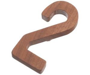 Números de Casa de Madera, Placa de Puerta 3d Sólida para Exterior | Diseño Contemporáneo y Rústico, Números Claros y Visibles, se Puede Pintar o Teñir, para Bricolaje