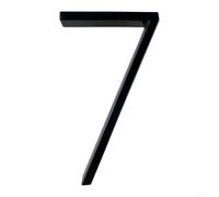 Números de casa modernos de 5 pulgadas, acero inoxidable flotante para número de dirección para exterior, número de metal resistente a la intemperie con kit de clavos para puerta de jardín, buzón