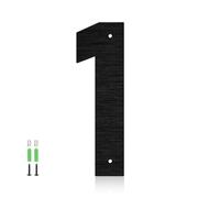 Números flotantes de acero inoxidable para casa de 20 cm, letras de dirección modernas de metal y números de buzón, placas de dirección de casa para el hogar, apartamento, garajes, escaparates