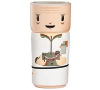 Numskull Back to The Future Doc Brown CosCup - Taza de cerámica con manga de goma, 400 ml