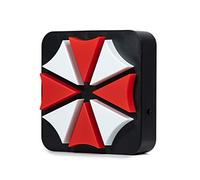 Numskull Lámpara de Pared 3D Resident Evil Umbrella Corp, Plástico - Accesorio de Iluminación Ambiental para Dormitorio, Hogar, Estudio, Oficina, Trabajo - Merchandising Oficial de Capcom