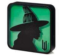 Numskull Oficial Wicked Lámpara de Escritorio y Luz de Pared de Acrílico Elphaba la Bruja para Dormitorio, Oficina, Hogar, Estudio, Trabajo - Merchandising Oficial de Wicked