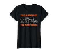 Nunca Puedes Tener demasiadas Parrillas para Barbacoa Pitmaster Angustiado Camiseta gráfica económica