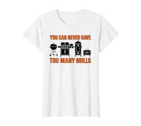 Nunca Puedes Tener demasiadas Parrillas para Barbacoa Pitmaster Angustiado Camiseta gráfica económica