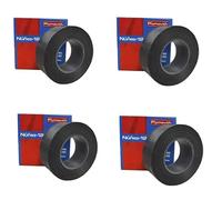 Nuñez-Plymouth Cinta Aislante Negra de PVC 5083, Pack 4 Unidades, 20m x 19mm x 0,15mm, Autoextinguible, Para Todo Tipo De Aplicaciones Mecánicas Y Eléctricas