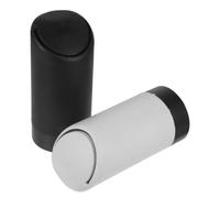 NUOBESTY 2 Piezas Bote de Basura Portátil para Coche con Tapa, ABS Tpr | Contenedor Multiuso para Pequeños Residuos y Objetos, Uso en Coche o Escritorio, Adecuado para Conductores