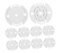 NUOBESTY 20 Piezas Soporte De Cámara Para Escritorio De Plástico Redondo Base De Soporte De Montaje De Cámara Para Domésticas Fácil De Instalar y Compatible Con Xiaomi Para Camara De Vigila