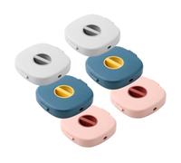 NUOBESTY 6 Piezas Caja Organizadora de Cables de Datos Abs Longitud Ajustable
