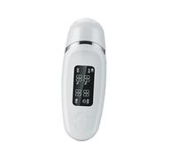 NUOBESTY Analizador Digital Cutáneo Blanco para Mujer, Medidor de Humedad Facial y Aceite, Probador Inteligente de Hidratación Material Abs y Pantalla Lcd Portátil