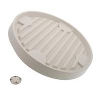 NUOBESTY Base Rodante para Macetas con Ruedas Resistentes de Plástico Beige, Soporte Versátil para Plantas en Jardines y Exteriores, Plataforma Móvil para Flores