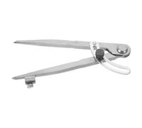 NUOBESTY Compás Aluminio en Acero para Taller y Marcado y Plástico de Precisión con Diseño de Alas de 175mm, Acero al Carbono, Función Integrada de Trazado para Dibujo