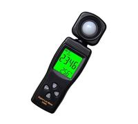 NUOBESTY Luxómetro de Mano Medidor de Iluminómetro Digital Fotómetro Portátil Herramienta de Medición para Medir la Luz Talleres y Laboratorios