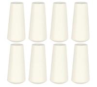 NUOBESTY Pomos para Cordón de Persianas 8 Piezas de Madera Color Marfil | Extremos Colgantes para Cadena, Fácil Instalación y Uso Fiable, Accesorios para Persianas de Ventana