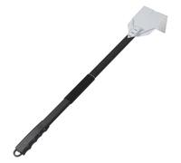 NUOBESTY Raspador de Cenizas para Limpieza de Grills y Planchas para Parrilla Mango Largo de Acero Inoxidable, Herramienta Ligera