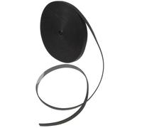 NUOBESTY Rollo de 10m de Bridas Reutilizables de Nylon Negro Cierre de Gancho y Bucle Doble Cara para Organizador de Cables Resistente al Frío