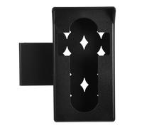 NUOBESTY Soporte de ángulo de anillo para timbre de puerta, 1 set, ABS metal, negro, compatible con video doorbell y doorbell, para apartamento, fácil instalación