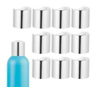 NUOBESTY Tapones De Plástico Para Botellas De Champú Y Gel De Ducha 10 Piezas Resistente A Golpes Para Uso Diario