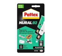 Pattex Adhesivo reparador de plásticos Nural 92 transparente 2 x 11 ml
