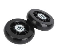 Nurnesy 2 piezas equipaje maleta ruedas de repuesto universales de goma ruedas giratorias rodamientos rodamientos kits de reparación con herramienta de instalación, -, 70 x 19 cm / 27,6 x 7,5 Zoll