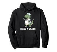 Nurse-a-Saurus Enfermera T-Rex Enfermería T-Rex Lindo Sudadera con Capucha