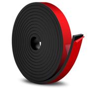 NUTKIT Tira de Goma Flexible Rollo de Caucho 3m×20mm×5mm, Autoadhesivo