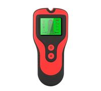 Nuyhadds Detector de escáner de pared, sensor de pernos multifuncional, sensor de buscador de pernos portátil con pantalla LCD HD para centro y borde de madera, cable de CA, metal