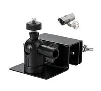 Nuyhadds Soporte para cámara de canalón, soporte para panel solar para monitor, soporte para cámara de techo, para balcón, jardín, barandilla, valla, barandilla al aire libre, canalón de patio trasero
