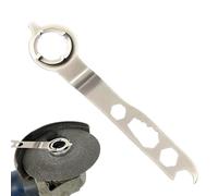 Nuyhgtr Angle Grinder Wrench, Ángulo Grinding Accessories, Precision 5 en 1 Four-Jaw Spanner Tools, Heavy-Duty Compact Design, Ideal para Industry, Workshop, Electric Tool Maintenance