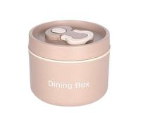 Nuyhgtr Insulated Food Container, Foods Thermal Container, Leakproof Lunch Box, Gran capacidad Snack Box con cuchara y mango para niños, adultos, escuela, viaje, 12 x 9,6 cm