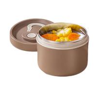 Nuyhgtr Stainless Steel Lunch Box, Thermal Lunch Box, Insulated Lunch Container, 650 ml Lunch Contenedor, Meal Prep Containers, Portable Food Storage, Insulated Food Box, for Fruit Ensalad Meat