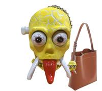 Nuyhgtr Wind Up Skeleton Toy, Clockwork Skull Walking Prank Model, Stress Relief Mechanical Pendant for Birthday Parties, Desk Decoration, Party Favors, and Gag Gift, 1,69 x 2,09 x 2,56 pulgadas